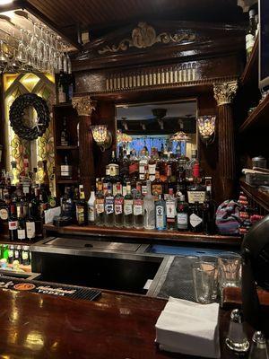 Bar area upstairs