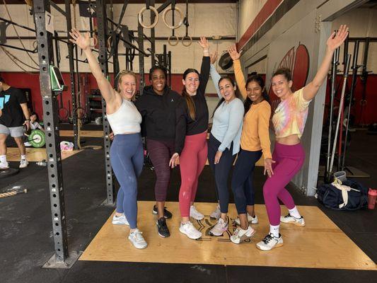 Defiant girl friends that workout together!