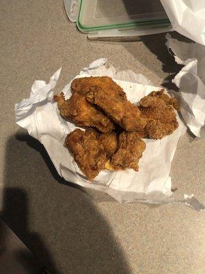 6 Pieces Fried Chicken Wings