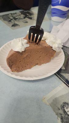 Chocolate pie- cream cheese based