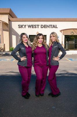 Heidi, Liz, and Bianca