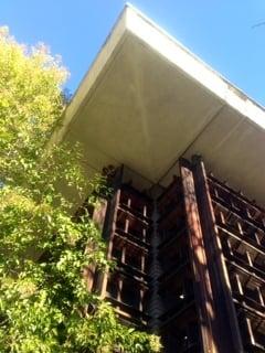 Exterior of Central Library.