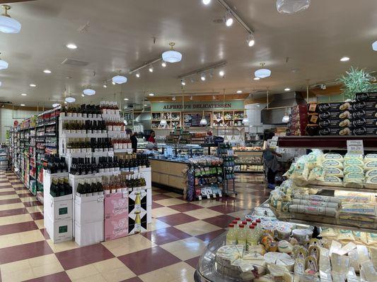 Wine, cheese, and a deli? Party!