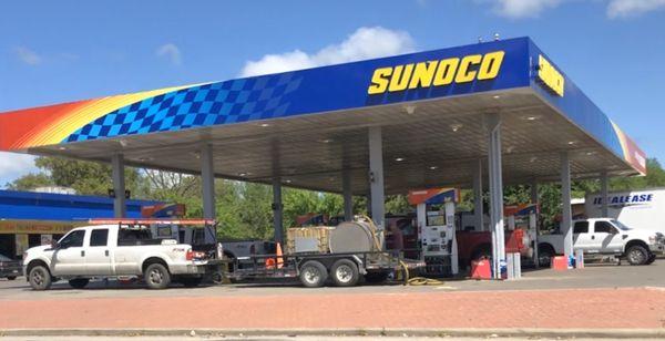 Stripes Sunoco gas station