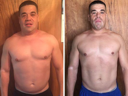 Enrique's Transformation in our 6 Week Fat Furnace program