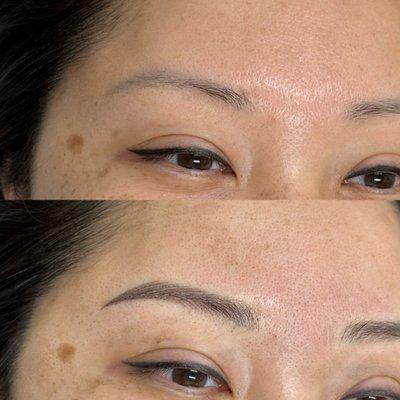 Combo brows (coverup)