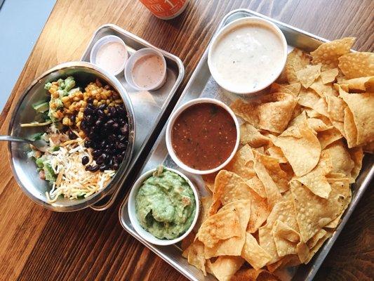 Chicken Mexican Cobb Salad & the Ultimate Trio