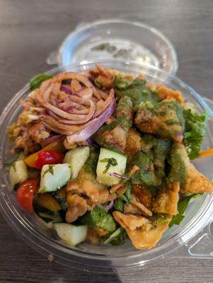 Samosa salad bowl