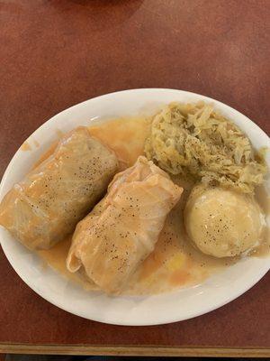 Stuffed Cabbage Dinner!