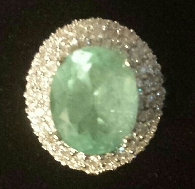 Supposedly an Emerald.