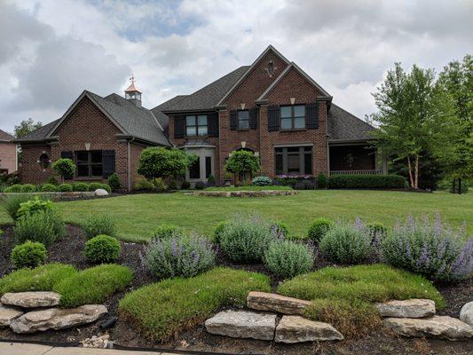 Our home with our new cupola!