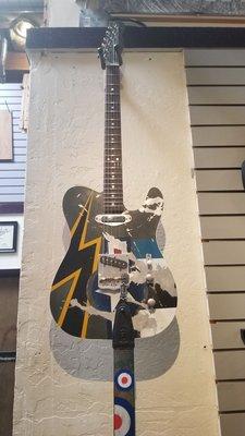 The P51 Telecaster Prototype, designed and built by Dominique Carter.