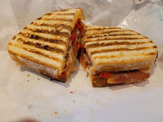 Serino panini.  My favorite, but everything is good here.