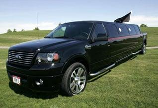 10 Passenger Ford F-150 Harley Davidson Limo Truck