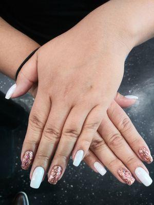 Gel mani & reg pedi:$40 Everyday.
Open SUNDAYS