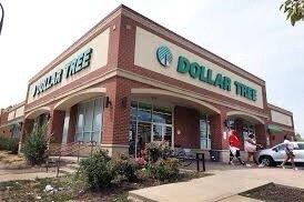 Outside of the dollar tree