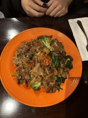 Pad See Ew with beef