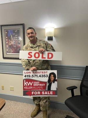 Thank you for your Service Ryan! Congratulations on your new home!