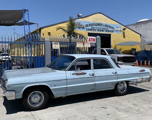 Wheel alignment on my 64 impala.