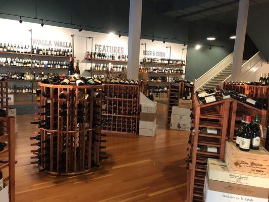 Library of wine