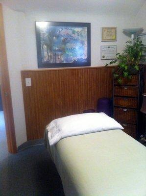 Massage Therapy room