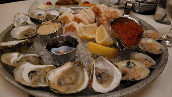 Seafood sampler