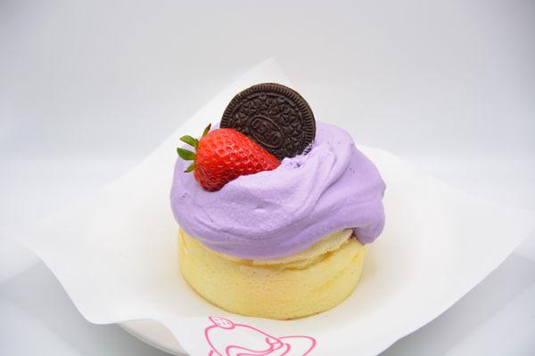 Ube Souffle Pancake