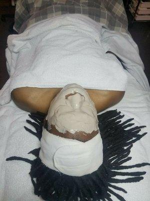 Dead sea alginate mask