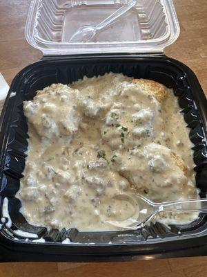 Biscuits and gravy