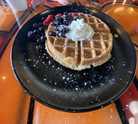 Waffle-delicious!