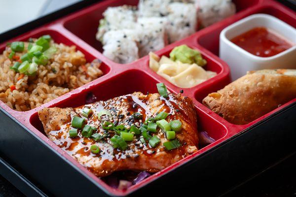 Salmon Bento Box