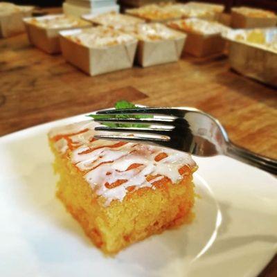 Orange Creamsicle Sheet Cake