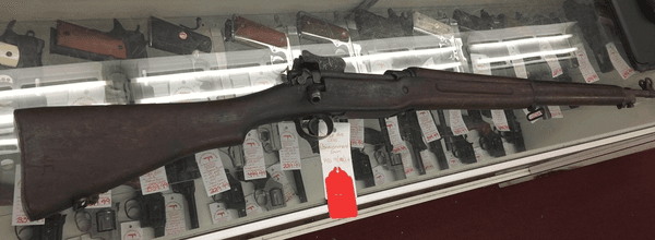 Model of 1917 Enfield from purchased from Chula Vista Gun Store