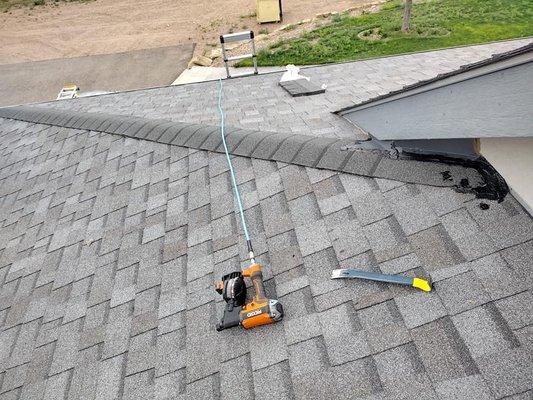 Roof repairs in Loveland, CO - after