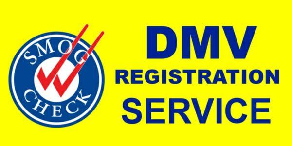 We also do DMV registration renewal, Title transfers. Get your tags on spot