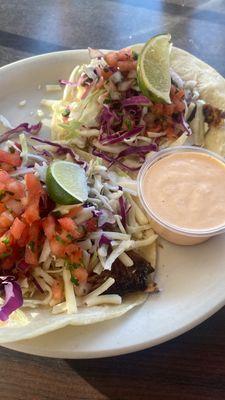 $3 fish tacos on Thursdays! (Per taco) so delicious!