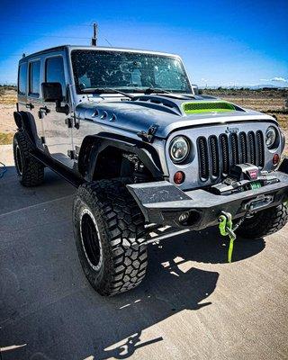 Jeep Wrangler front