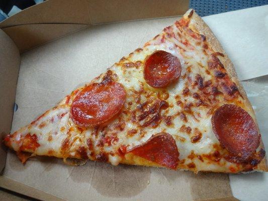 Pepperoni slice, at Henny Penny in Winsted, CT.