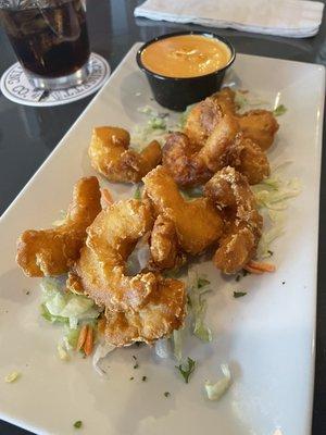 Dynamite fried shrimp