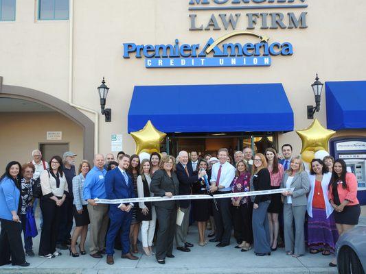 Celebrating our branch ribbon cutting in 2016!