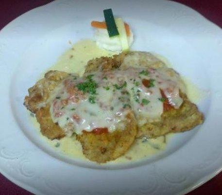 Veal Schnitzelette Gruyere