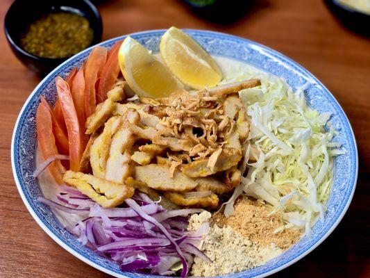 Fish Cake Salad