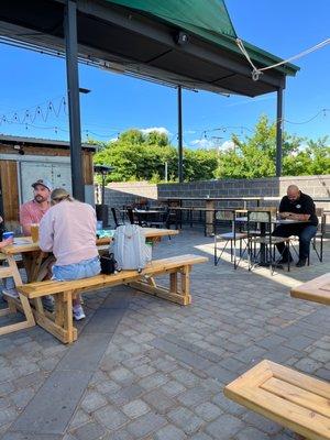 Great patio!