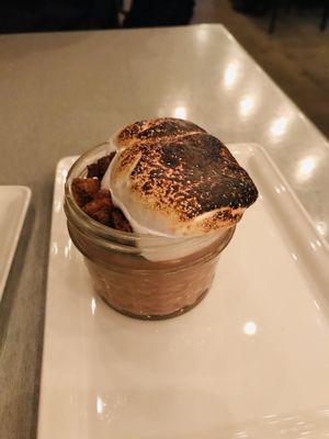 S'Mores Panna Cotta