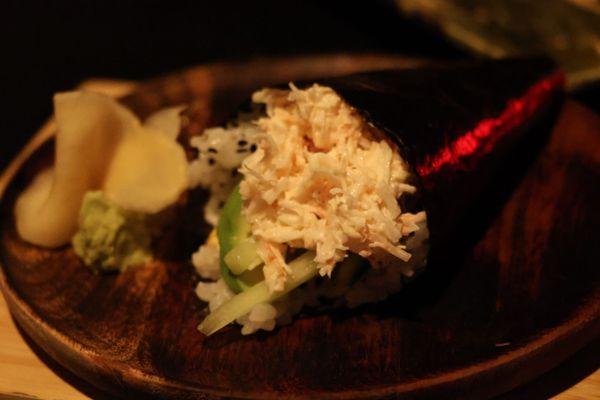 Crab Hand Roll