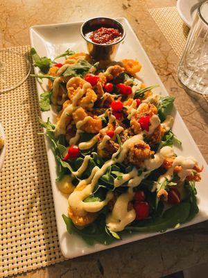 Calamari appetizer