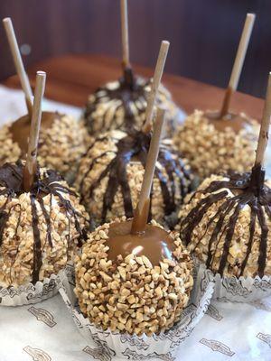 Caramel apples!