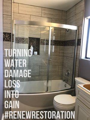 There is a silver lining in a water damage!