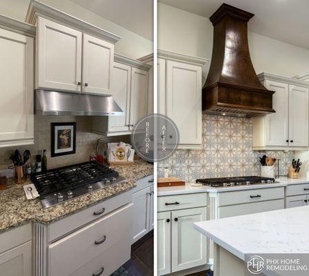 A beautiful kitchen transformation. More:
https://phxhomeremodeling.com/natalie-christians-home-makeover-ahwatukee/