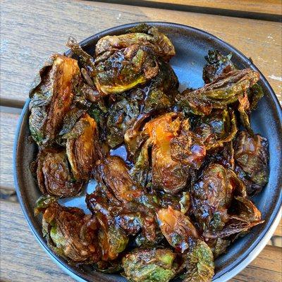 Crispy Brussel sprouts